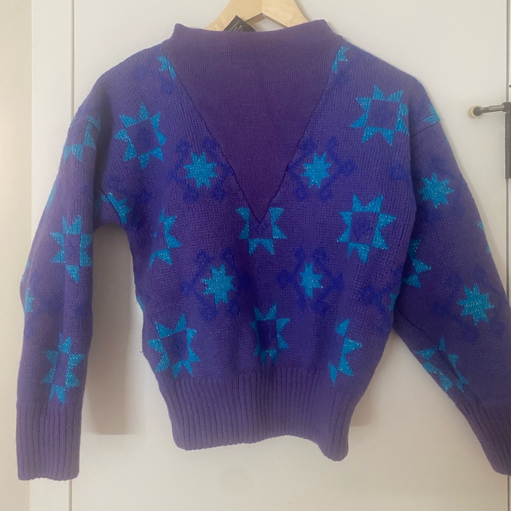 Vintage Ski Sweater - Size Small